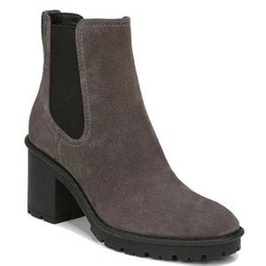 Vince Henderson Boot in Grey Suede 7.5